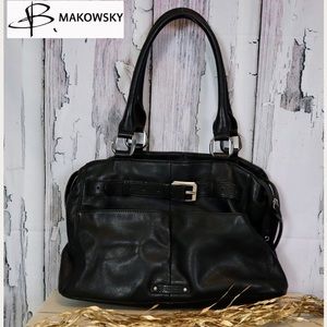 EUC. B. Makowsky. Leather handbag.